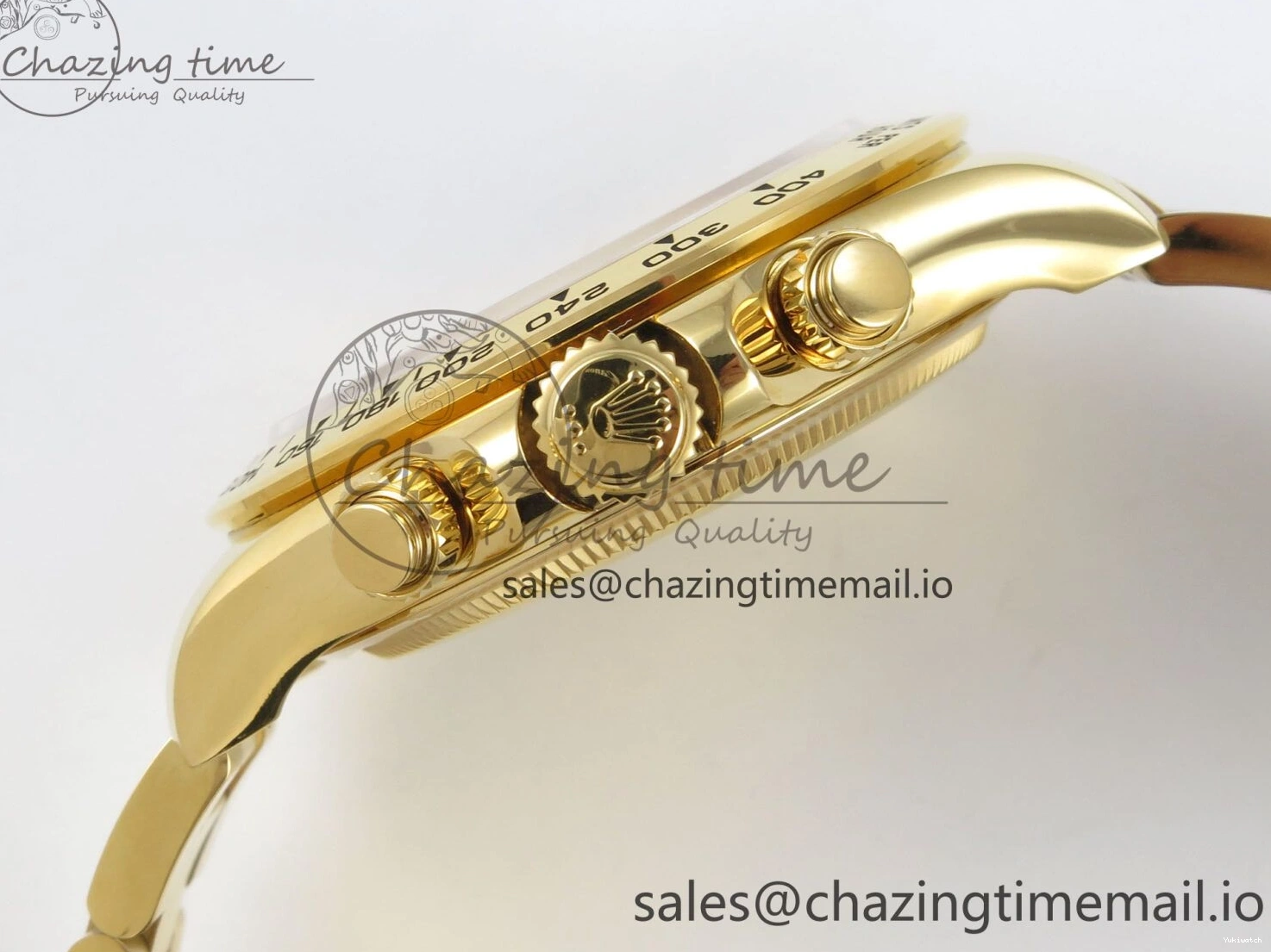 YG Black V6 YG Bracelet Crystal Markers 126508 Weight) 1:1 Best Edition YG SH4131 Dial QF On (Gain Daytona 0106